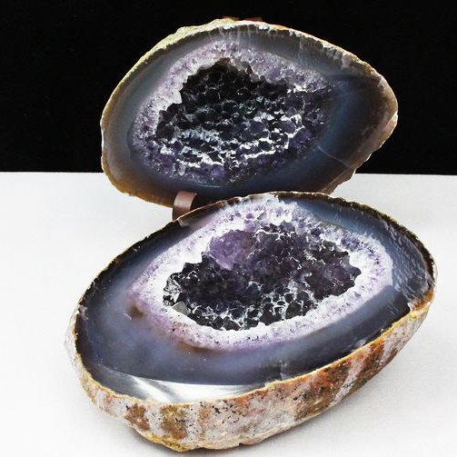 新品　高品質水晶トレジャーメノウ　限定1個　送料無料 2Kg ペア水晶トレジャーメノウ[t604-7604]