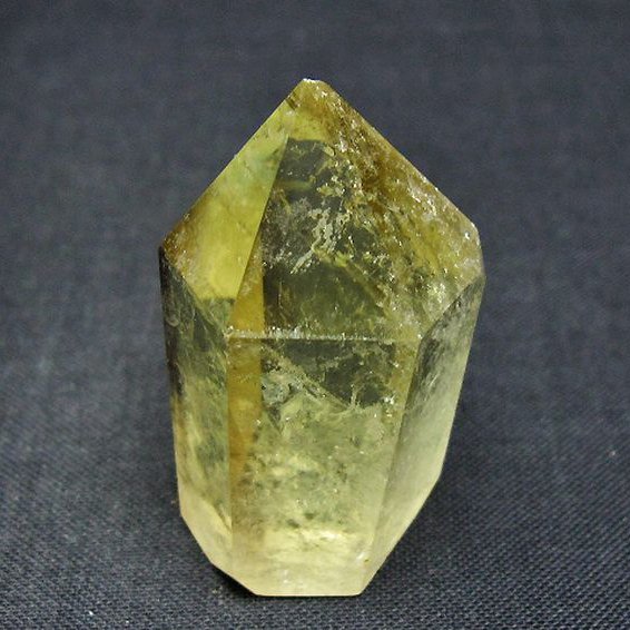 シトリン水晶 六角柱[T61-13938]