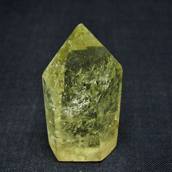 特大虹入りシトリン6角柱 シトリン6角柱 観賞石 シトリン水晶 六角柱[t61-