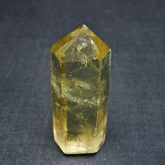 シトリン水晶六角柱