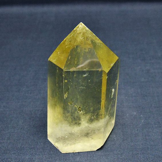 シトリン水晶 六角柱[T61-14038]