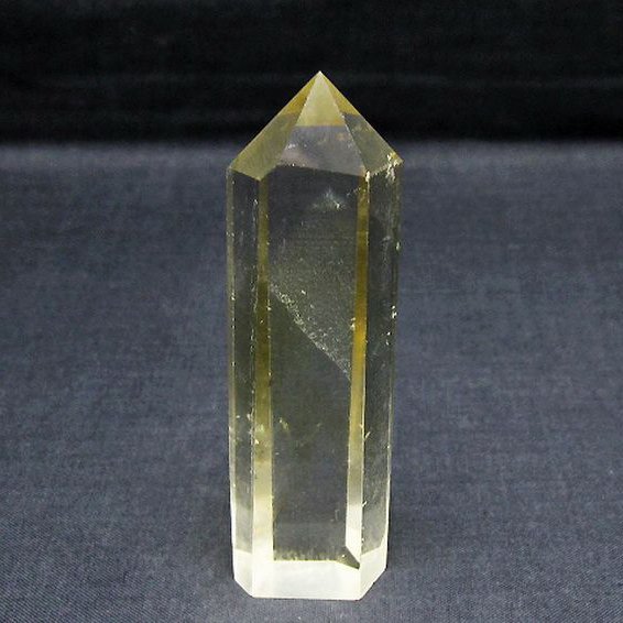 シトリン水晶 六角柱[T61-14128]