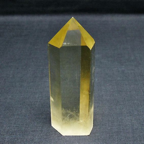 シトリン水晶 六角柱[T61-14142]