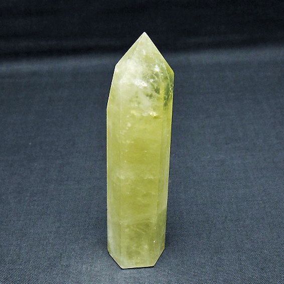 シトリン水晶 六角柱[T61-14266]