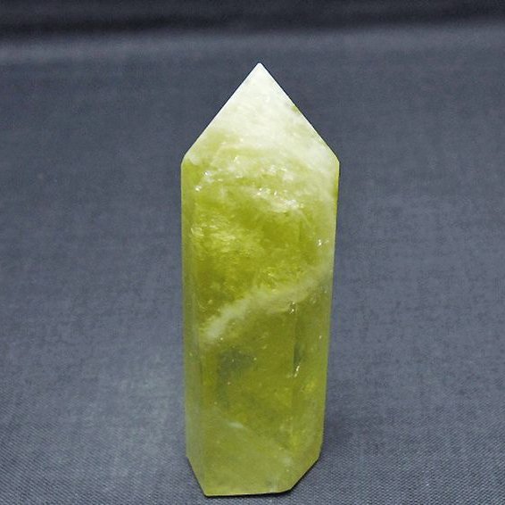 シトリン水晶 六角柱[T61-14341]