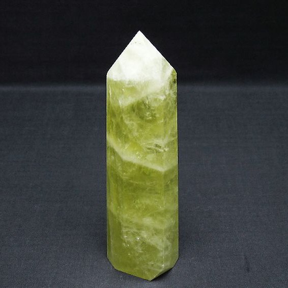 シトリン水晶 六角柱[T61-14589]