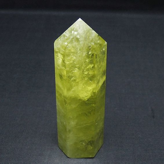 シトリン水晶 六角柱[t61-14611]
