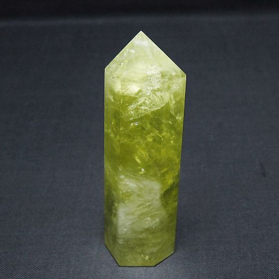 シトリン水晶 六角柱[T61-14617]