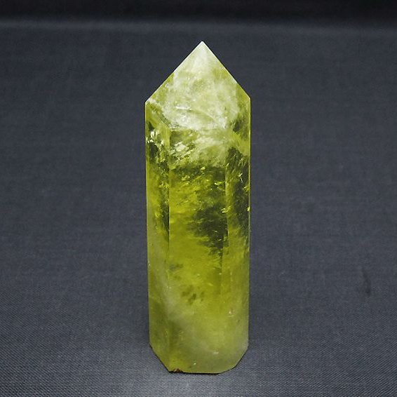 ☆別格高級品質！福徳龍神秘宝⑧！龍脈水晶！ゴールデン　シトリン 六角柱 シトリン水晶 六角柱 [t61-14627]