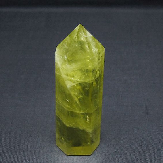 シトリン水晶 六角柱[t61-14630]