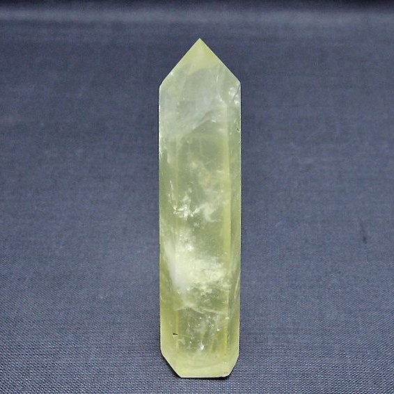 ☆別格高級品質！福徳龍神秘宝⑧！龍脈水晶！ゴールデン　シトリン 六角柱 シトリン水晶 六角柱 [t61-14905]