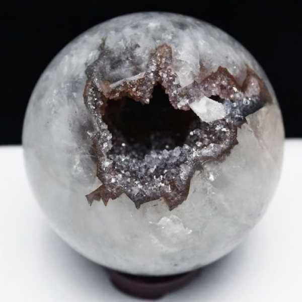 1.9Kg アメジスト笑口 丸玉 116mm [T610-11904]