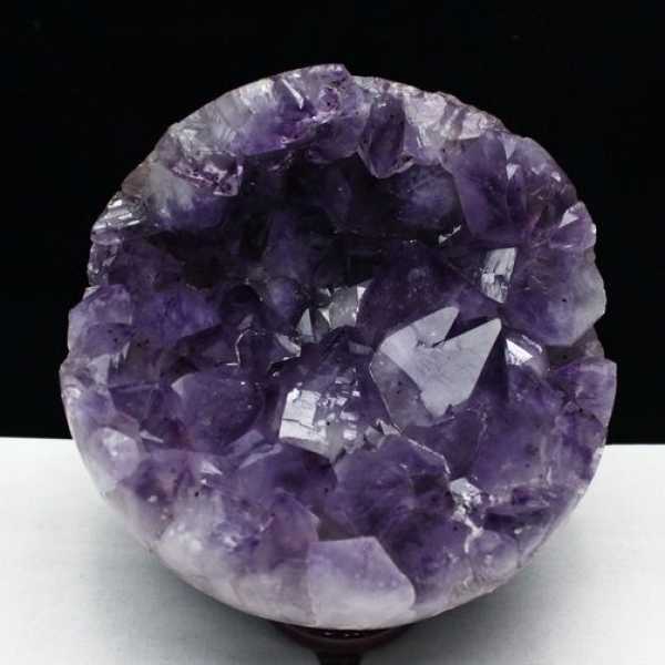 5.9Kg アメジスト笑口 丸玉 195mm [T610-11932]