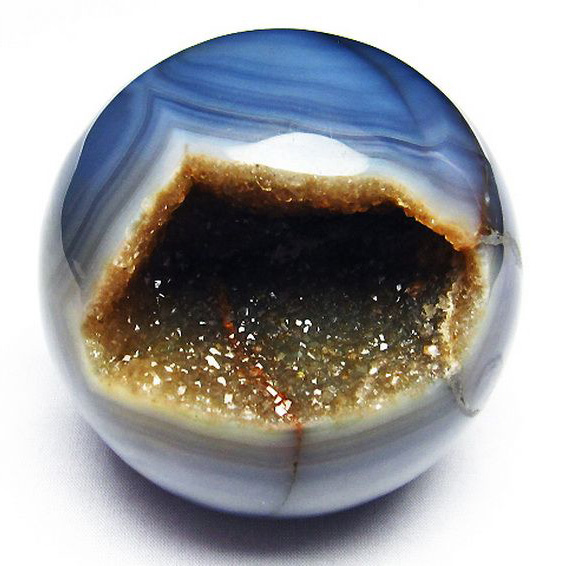 アゲート笑口 丸玉 93mm [T610-12050]