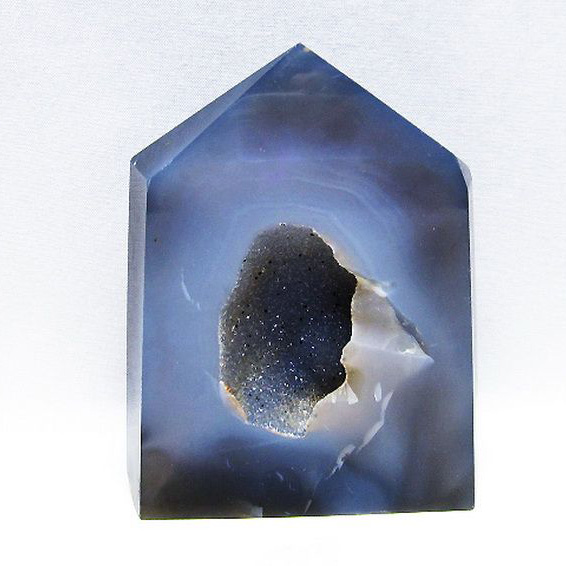 アゲート 笑口  六角柱[T610-12170]