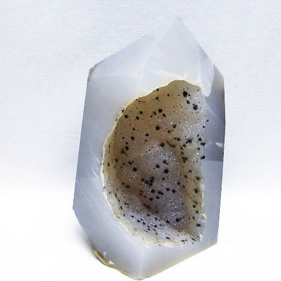 アゲート 笑口  六角柱[T610-12202]