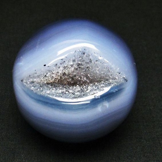 アゲート笑口 丸玉 53mm [t610-12355]