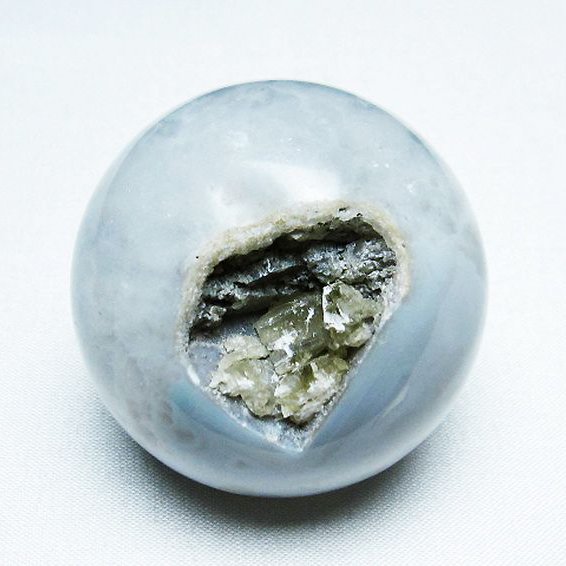 アゲート笑口 丸玉 52mm [T610-12490]