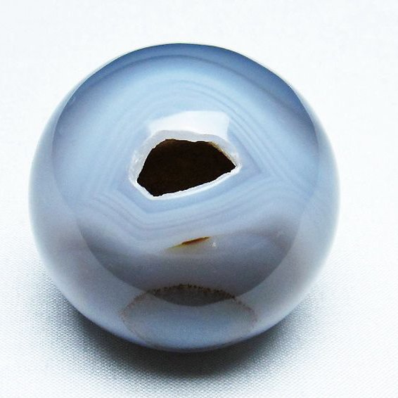 アゲート笑口 丸玉 50mm [T610-12515]