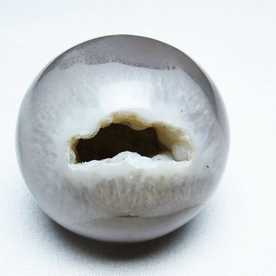 アゲート笑口 丸玉 58mm [T610-12539]