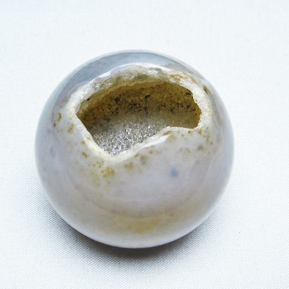 アゲート笑口 丸玉 52mm [T610-12549]