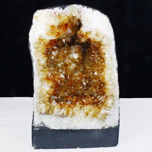 21.2Kg ブラジル産 シトリンドーム同梱不可[T611-10398]