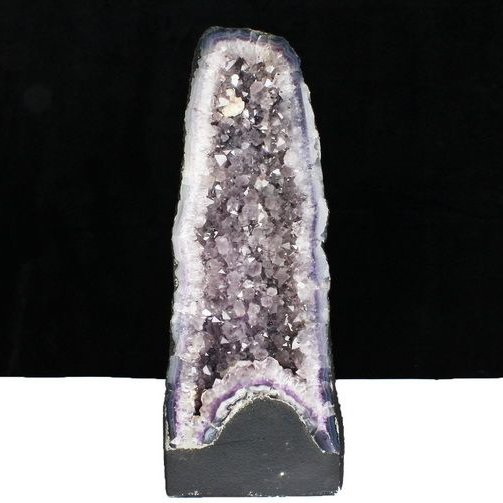 12.6Kg ブラジル産 アメジストドーム 同梱不可 [t611-10646]