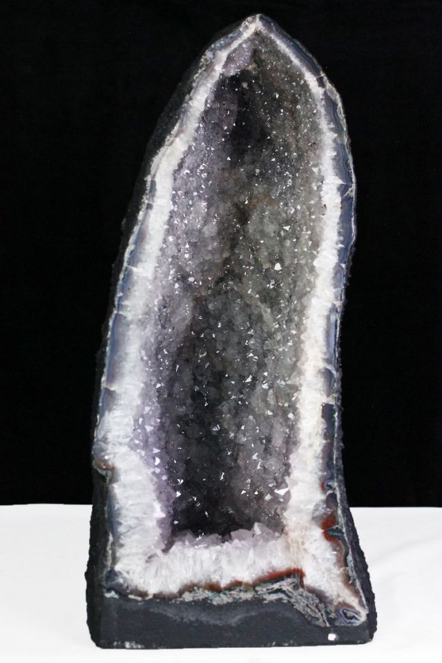 33.4Kg ブラジル産 アメジストドーム 同梱不可 [t611-10746]