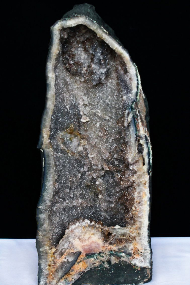 35.1Kg ブラジル産 アメジストドーム 同梱不可[T611-6351]