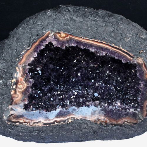 24.3Kg ウルグアイ産 サークルジオード アメジストドーム同梱不可[T611-8]