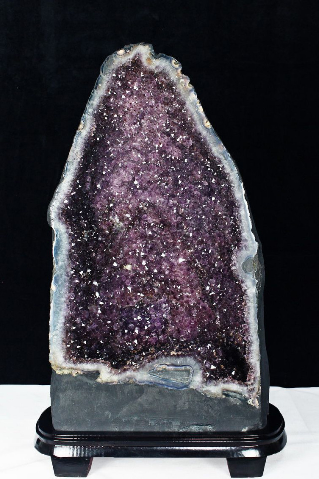 39.4Kg ブラジル産  アメジストドーム 同梱不可[T611-8769]