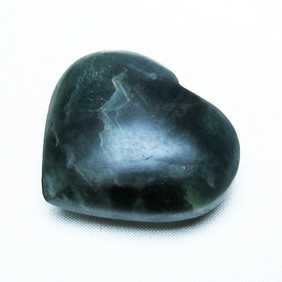 フローライトハート 置物[T613-1158]