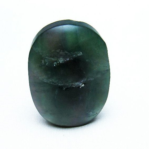 フローライト 原石 置物[T613-1206]