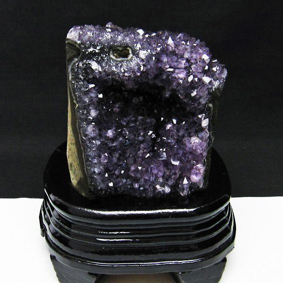 ウルグアイ産 フラワーアメジストクラスター[T614-6475]