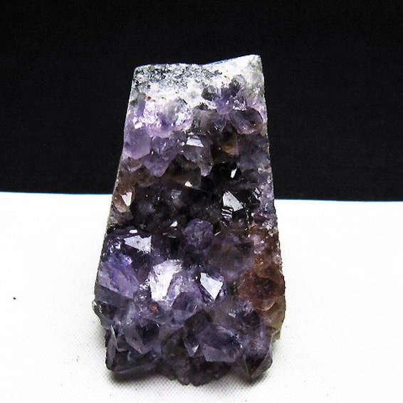 アメジスト ウルグアイ産 台座付き No10076 アメジスト クラスター