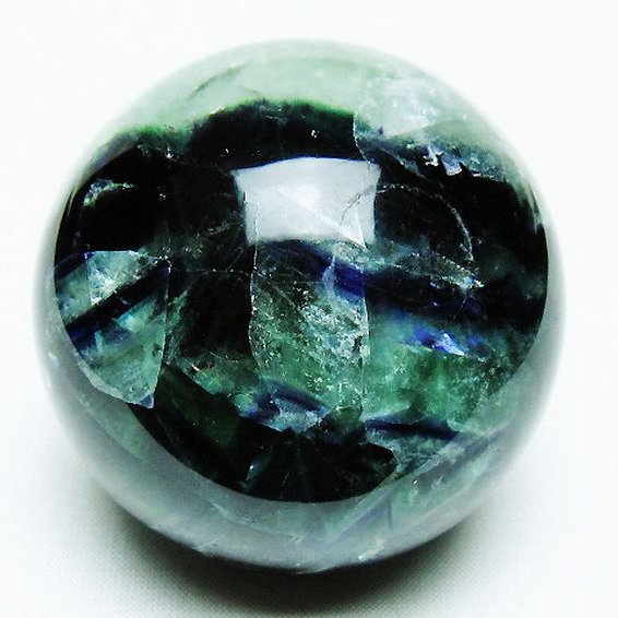 フローライト 原石 ※欠け箇所などあり 59mm [t616-4613]