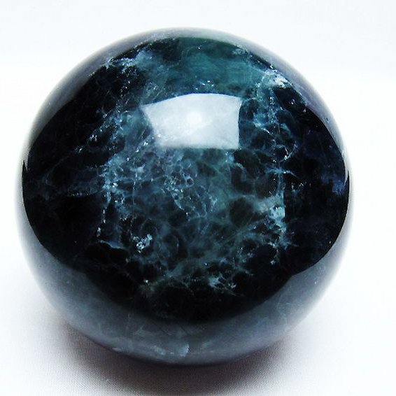 1.4Kg フローライト 丸玉 94mm [T616-4753]