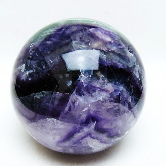 1.8Kg フローライト 丸玉 100mm [t616-4824]