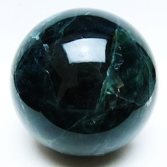 2.8Kg フローライト 丸玉 120mm [t616-5142]