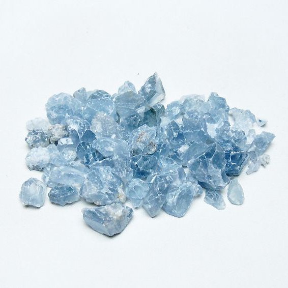 天然石　本物 セレスタイト 天青石 原石 [t617-3232]