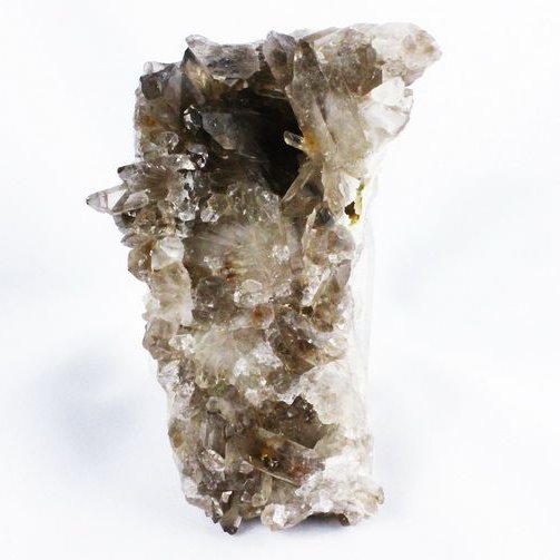 ブラジル産 モリオン 純天然 黒水晶 クラスター[T618-7120]