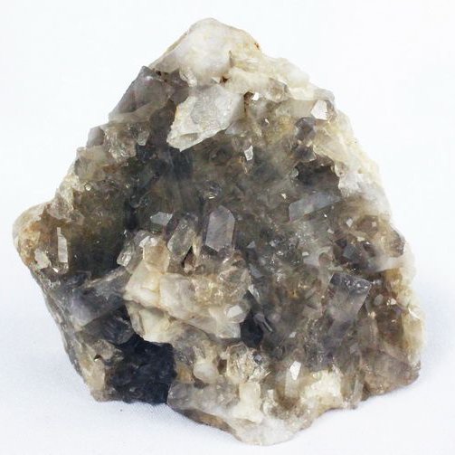 ブラジル産 モリオン 純天然 黒水晶 クラスター[T618-7134]