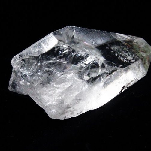 アーカンソー州産 グリーンファントムクォーツ  原石[T619-5261]