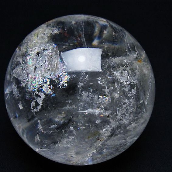 ヒマラヤ水晶 丸玉 77mm [T62-16100]