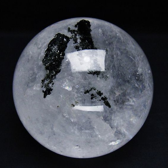 1.1Kg ヒマラヤガーデン水晶 丸玉 91mm [T62-16170]