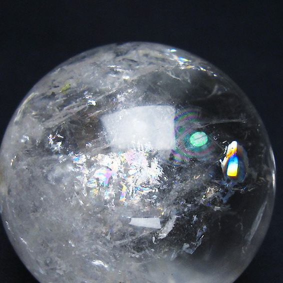 ヒマラヤ水晶 丸玉 49mm [t62-16511]