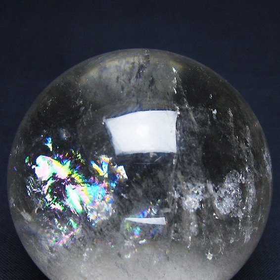 ヒマラヤ水晶 丸玉 53mm [t62-16528]