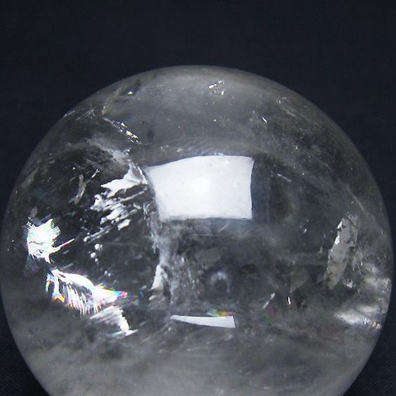 ヒマラヤ水晶 丸玉 56mm [t62-16534]