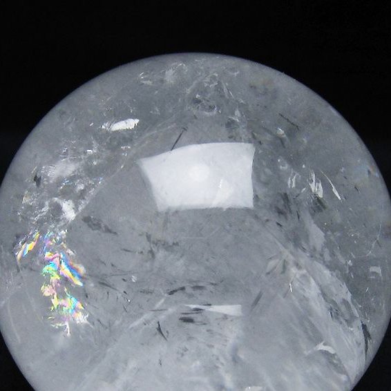 1Kg ヒマラヤ水晶 丸玉 90mm [t62-16635]