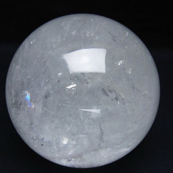 1.2Kg ヒマラヤ水晶 丸玉 93mm [t62-16643]